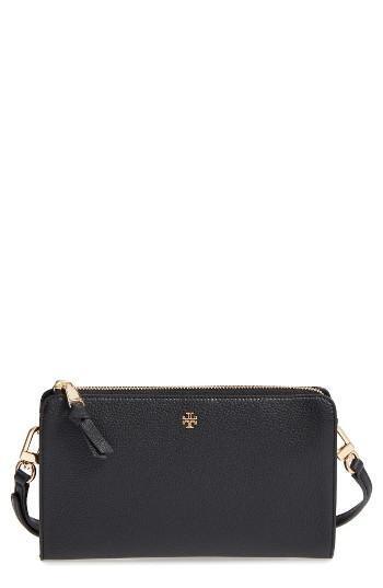 Women's Tory Burch Robinson Leather Wallet/crossbody Bag -