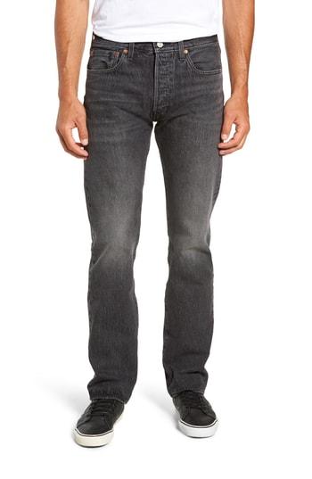 Men's Levi's 501 Original Straight Leg Jeans X 32 - Black