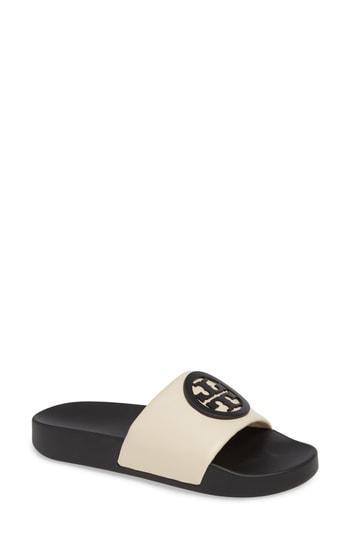 Women's Tory Burch Lina Slide Sandal M - Beige