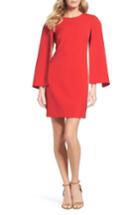 Women's Eliza J Cape Sleeve Minidress - Red