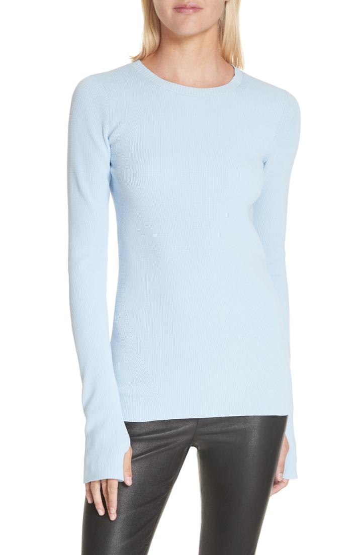 Women's Helmut Lang Crewneck Sweater - White