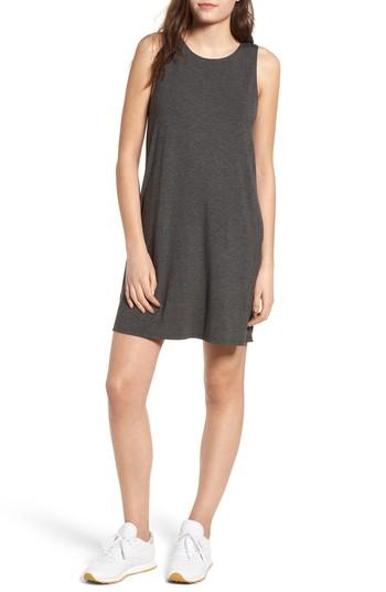 Women's Socialite Pocket Tank Dress - Grey