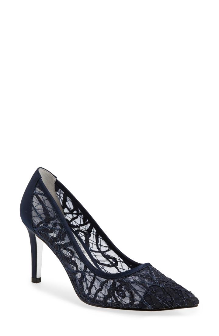 Women's Adrianna Papell Hazyl Pointy Toe Pump .5 M - Blue