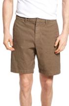 Men's Nordstrom Men's Shop Washed Shorts - Brown
