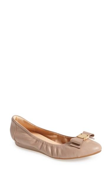 Women's Cole Haan 'tali' Bow Ballet Flat B - Beige