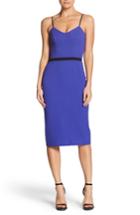 Women's Dress The Population Emma Spaghetti Strap Body-con Dress, Size - Blue