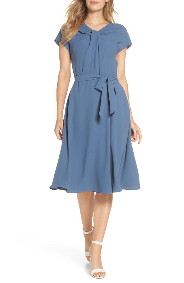Women's Gal Meets Glam Collection Harper Lace Fit & Flare Dress
