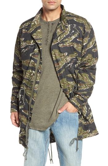 Men's Alpha Industries Defender 3-in-1 Fishtail Parka, Size - Green