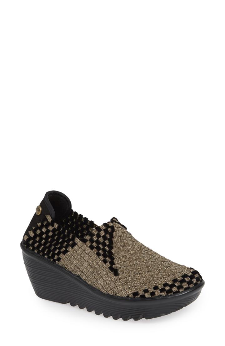 Women's Bernie Mev. 'gem' Wedge Us / 39eu - Metallic