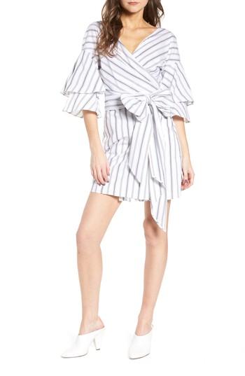 Women's Wayf Beckett Wrap Dress - Ivory