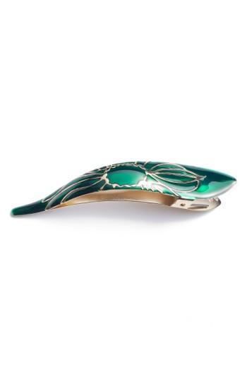 Ficcare Maximas Lotus Hair Clip - Green