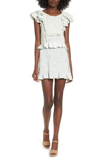 Women's For Love & Lemons Starry Eyed Minidress - Green