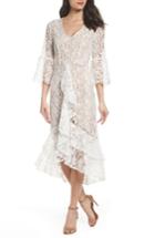 Women's Chelsea28 Ruffle Lace Midi Dress - White