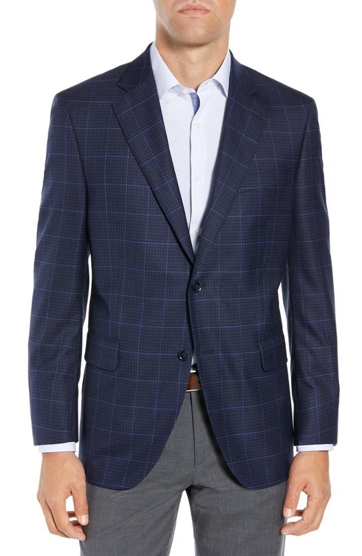 Men's Peter Millar Flynn Classic Fit Plaid Check Sport Coat