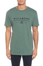 Men's Billabong Unity Logo Graphic T-shirt, Size - Green