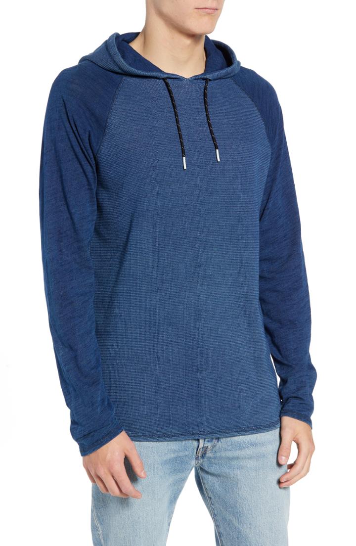 Men's Hurley Dri-fit Disperse Pullover Hoodie - Blue