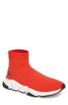 Men's Balenciaga Speed High Slip-on Us / 42eu - Red