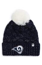 Women's '47 Fiona Los Angeles Rams Pom Beanie - Blue