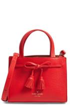 Kate Spade New York Hayes Street Mini Isobel Leather Satchel - Red