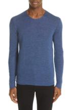 Men's John Varvatos Cashmere Crewneck Sweater - Blue