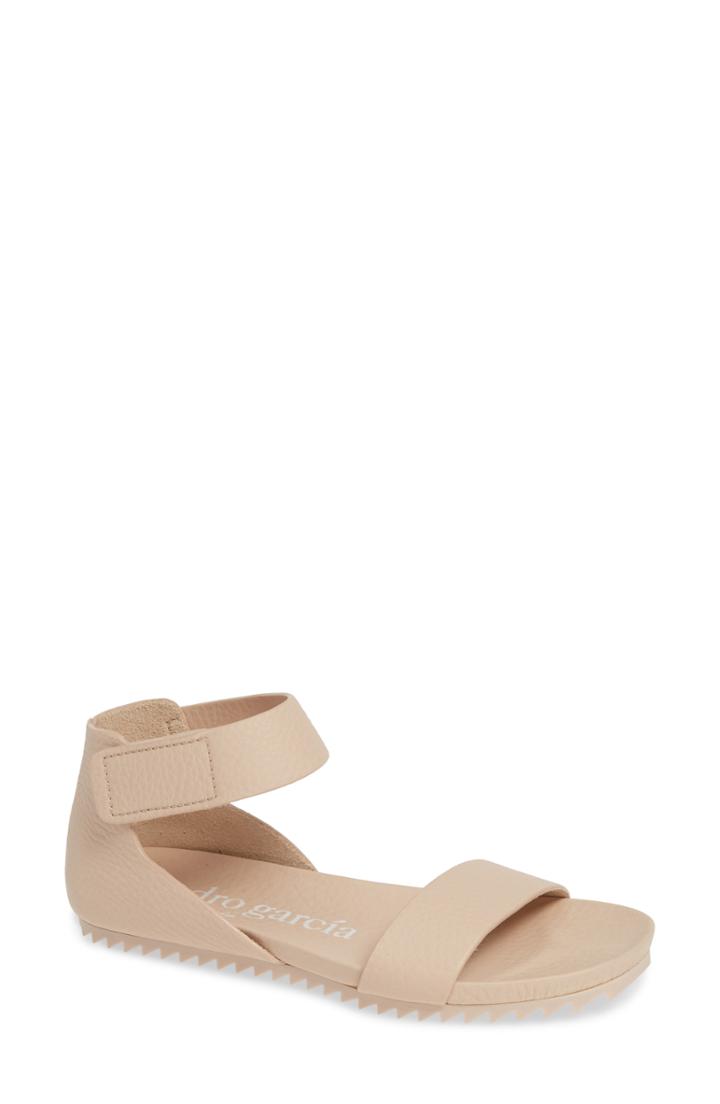 Women's Pedro Garcia Jalila Ankle Strap Sandal Us / 37eu - Beige