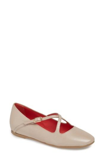Women's Pas De Rouge Dafne Flat Us / 36eu - Beige