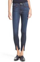 Women's Frame Le High Skinny Front Split High Waist Jeans - Blue