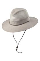 Men's Dorfman Pacific Brushed Twill Safari Hat -