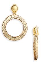 Women's Oscar De La Renta Sequin Drop Earrings