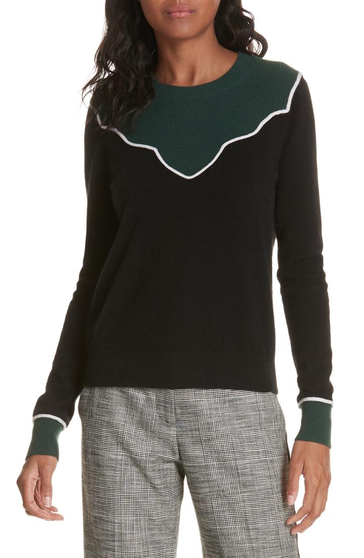 Women's Veronica Beard Atty Cashmere Sweater