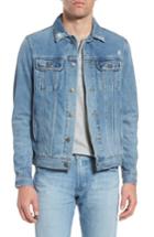 Men's Ag Dart Denim Jacket, Size - Blue