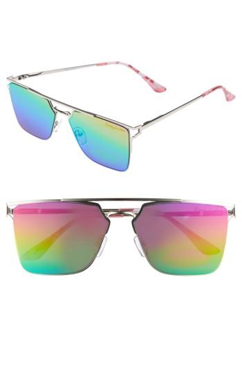 Women's Circus By Sam Edelman 56mm Flat Top Sunglasses - Pink