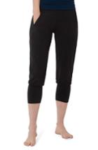 Women's Sweaty Betty Garudasana Crop Yoga Trousers - Black
