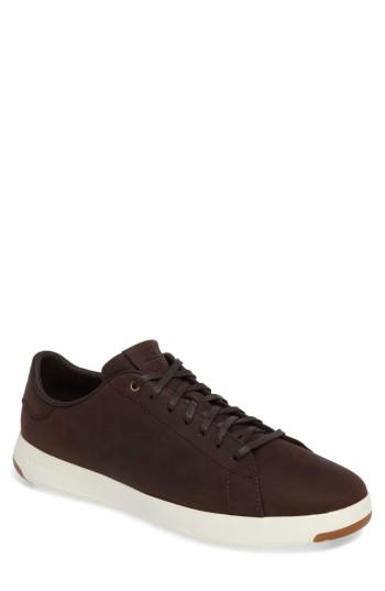 Men's Cole Haan Grandpro Tennis Sneaker .5 W - Brown