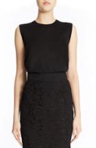 Women's Dolce & Gabbana Cashmere & Silk Tank Top Us / 38 It - Black