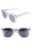Women's Karen Walker X Monumental Pablo 50mm Sunglasses - Crystal Grey/ Clear
