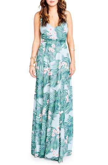 Women's Show Me Your Mumu Jen Maxi Gown - Green