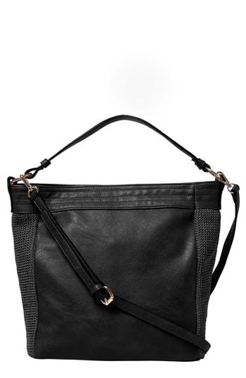 Urban Originals Call Me Vegan Leather Hobo - Black