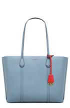 Tory Burch Perry Leather Tote - Blue