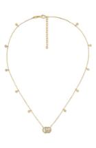 Women's Gucci Running G Diamond Pendant Necklace