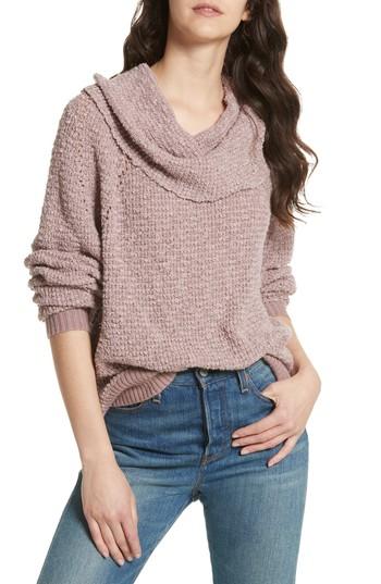 Women's Free People Sand Dune Sweater, Size - Purple