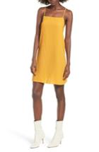 Women's Stone Row Mental 4 Metal Star Print Dress - Yellow