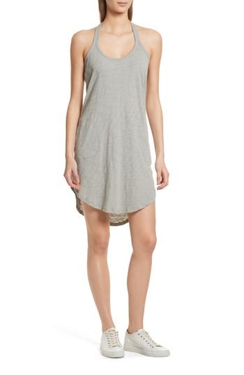 Women's Atm Anthony Thomas Melillo Cotton Trapeze Tank Dress - Green