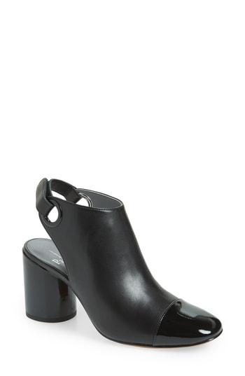Women's Linea Paolo Warwick Cap Toe Bootie M - Black