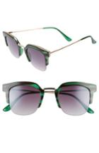 Women's Bp. 47mm Retro Sunglasses - Green
