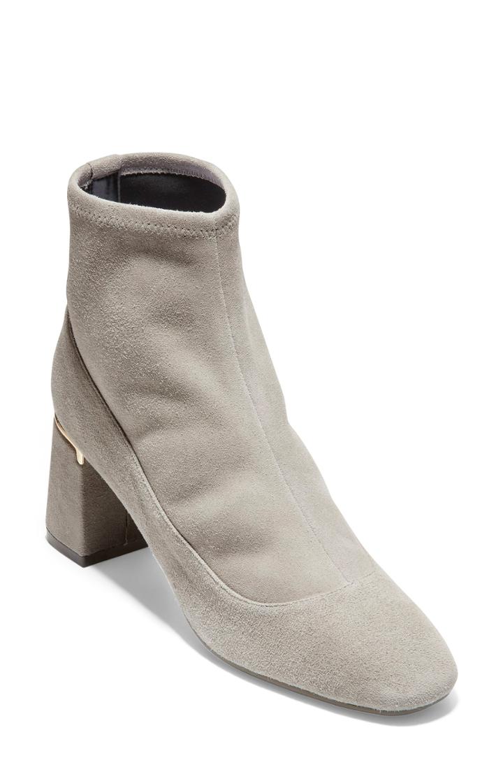 Women's Cole Haan Laree Stretch Bootie .5 B - Grey