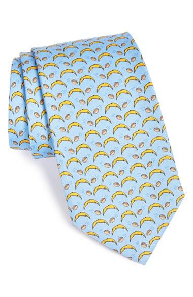 Men's Vineyard Vines 'san Diego Chargers - Nfl' Silk Tie