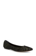Women's Linea Paolo Nico Pointy Toe Flat .5 M - Green