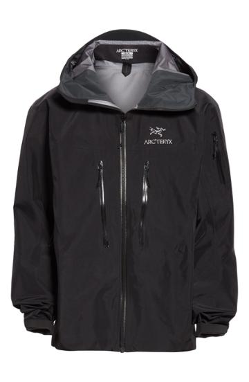 Men's Arc'teryx Alpha Sv Gore-tex Pro Jacket - Black