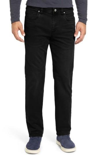 Men's Tommy Bahama 'santiago' Washed Twill Pants X 34 - Black